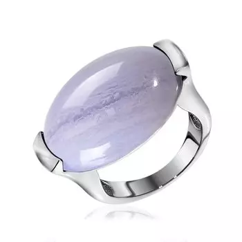 Серебряное кольцо с агатом