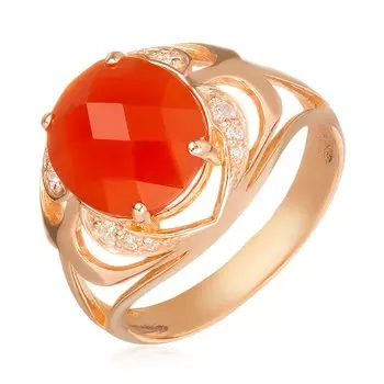 Серебряное кольцо с агатом