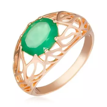 Серебряное кольцо с агатом.