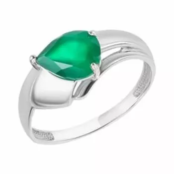 Серебряное кольцо с агатом