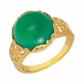 Серебряное кольцо с агатом