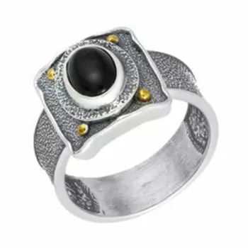 Серебряное кольцо с агатом