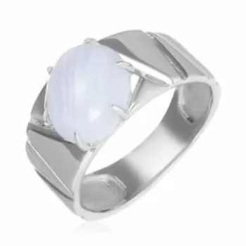 Серебряное кольцо с агатом