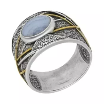 Серебряное кольцо с агатом