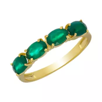 Серебряное кольцо с агатом