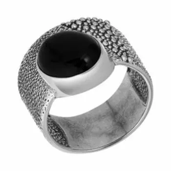 Серебряное кольцо с агатом