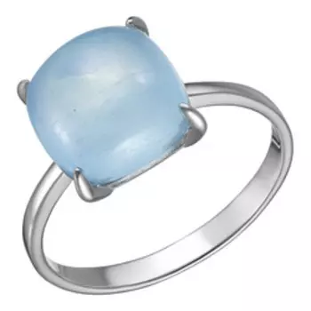 Серебряное кольцо с аквамарином