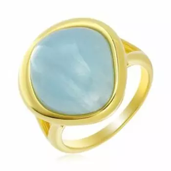 Серебряное кольцо с аквамарином