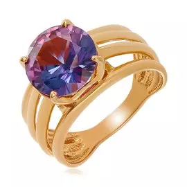 Серебряное кольцо с александритом