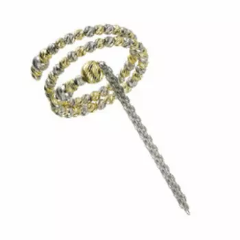 Серебряное кольцо с алмазной обработкой