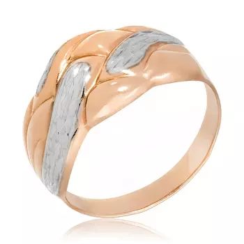 Серебряное кольцо с алмазной обработкой