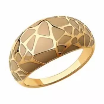 Серебряное кольцо с эмалью