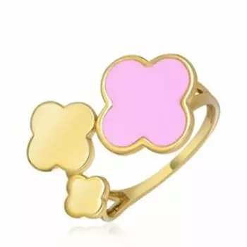 Серебряное кольцо с эмалью