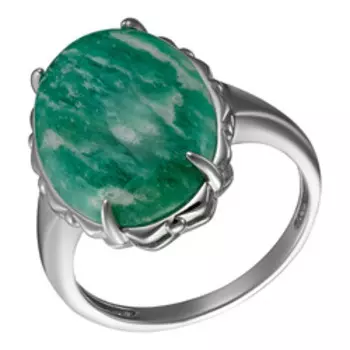 Серебряное кольцо с амазонитом