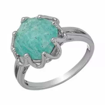 Серебряное кольцо с амазонитом