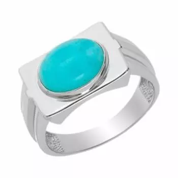 Серебряное кольцо с амазонитом