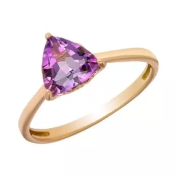 Серебряное кольцо с аметистом