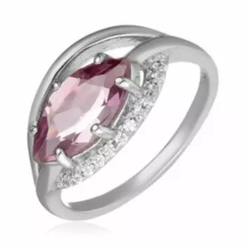 Серебряное кольцо с аметистом