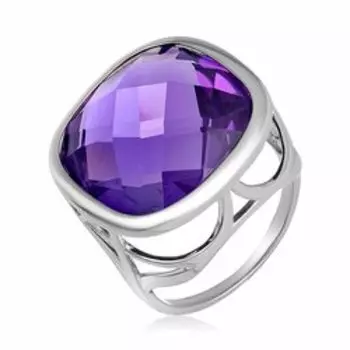 Серебряное кольцо с аметистом