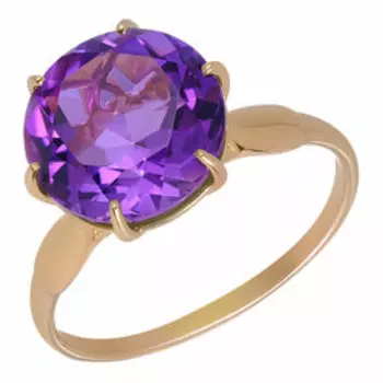 Серебряное кольцо с аметистом