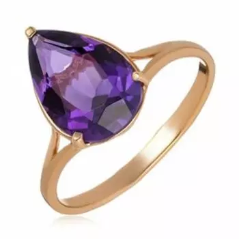 Серебряное кольцо с аметистом