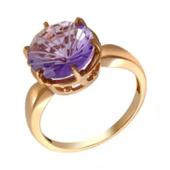 Серебряное кольцо с аметистом