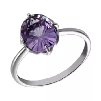 Серебряное кольцо с аметистом