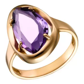 Серебряное кольцо с аметистом