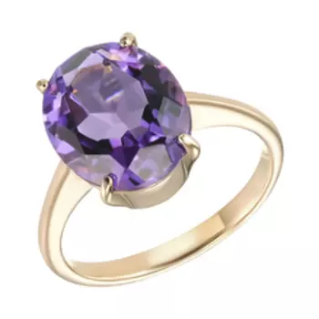 Серебряное кольцо с аметистом