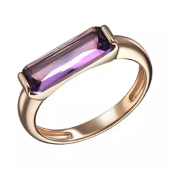 Серебряное кольцо с аметистом