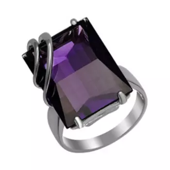 Серебряное кольцо с аметистом