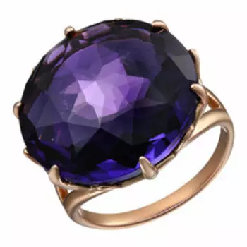 Серебряное кольцо с аметистом