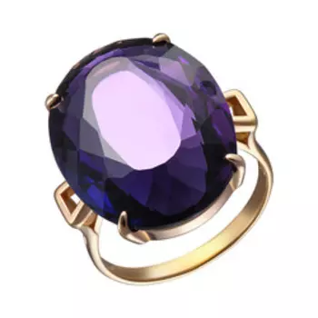 Серебряное кольцо с аметистом