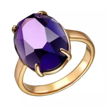 Серебряное кольцо с аметистом