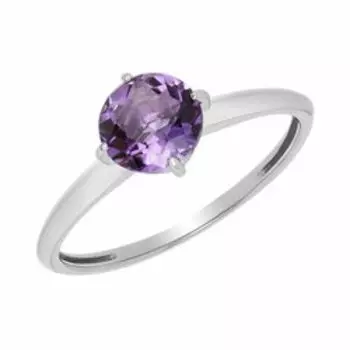 Серебряное кольцо с аметистом