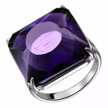 Серебряное кольцо с аметистом