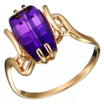 Серебряное кольцо с аметистом