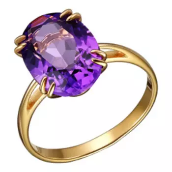 Серебряное кольцо с аметистом