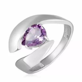 Серебряное кольцо с аметистом