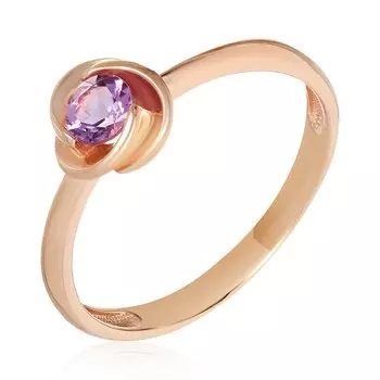 Серебряное кольцо с аметистом