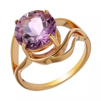 Серебряное кольцо с аметистом