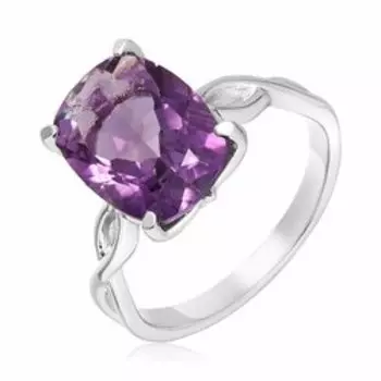 Серебряное кольцо с аметистом