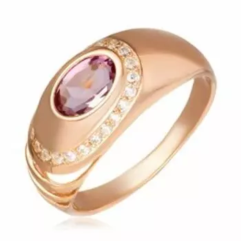 Серебряное кольцо с аметистом