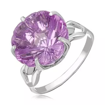 Серебряное кольцо с аметистом