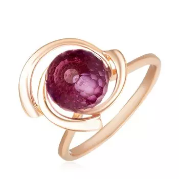 Серебряное кольцо с аметистом