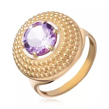 Серебряное кольцо с аметистом