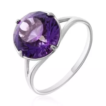Серебряное кольцо с аметистом