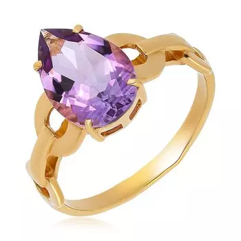 Серебряное кольцо с аметистом