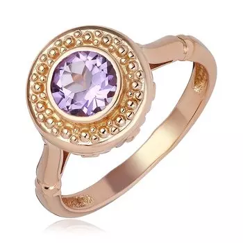 Серебряное кольцо с аметистом