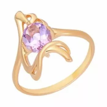 Серебряное кольцо с аметистом